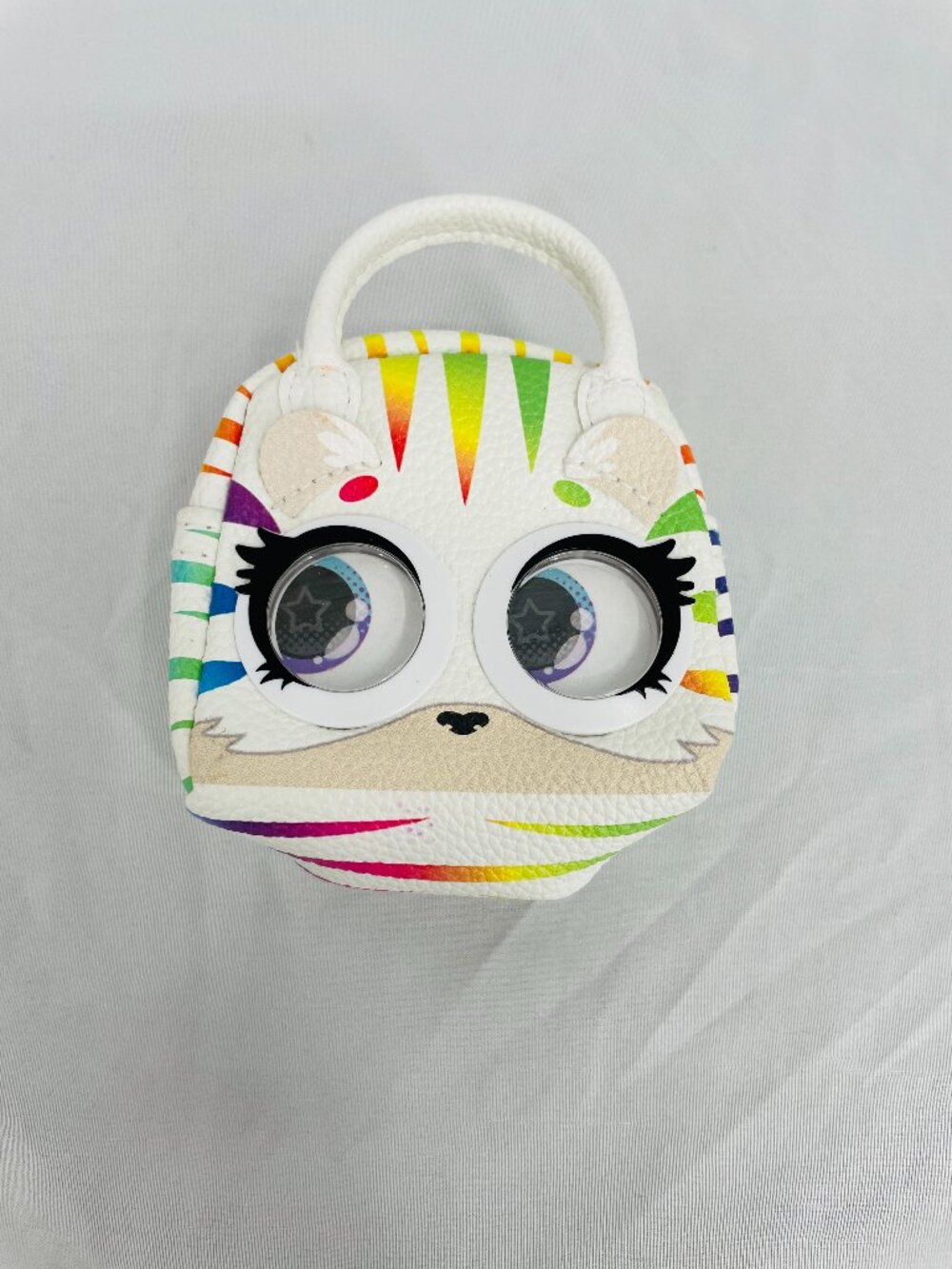 Purse Pets Micros, Roarin' Rainbow Tiger with Eye Roll Feature